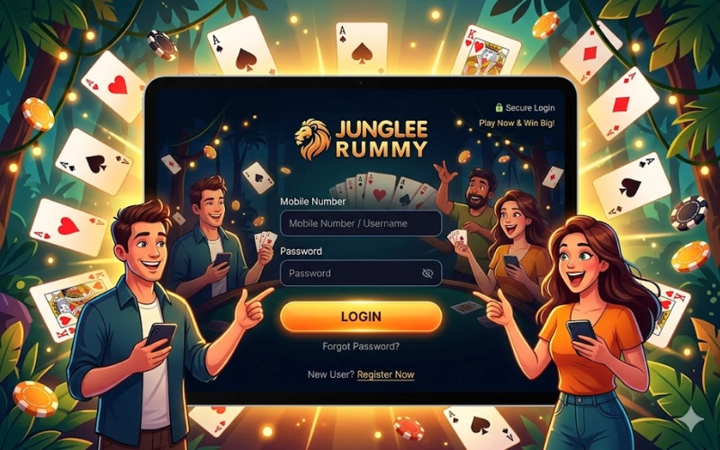 junglee rummy login at Gamerswar featured image